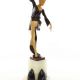 Dansatoare de toamna- statueta Art Deco din bronz
