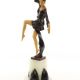 Dansatoare de toamna- statueta Art Deco din bronz