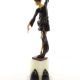 Dansatoare de toamna- statueta Art Deco din bronz