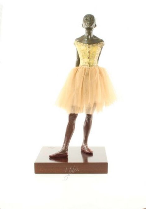 Dansatoare de 14 ani- statueta Art Deco din bronz