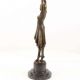 Miss Kita -statueta Art Deco din bronz
