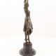 Miss Kita -statueta Art Deco din bronz