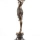 Dansatoare Scarab - statueta Art Deco din bronz
