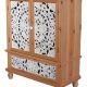 Cabinet Boho Style din lemn masiv natur 
