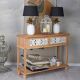 Consola Boho Style din lemn masiv natur 
