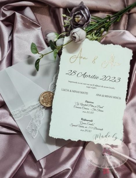 Invitatie nunta Elegance