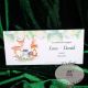 Plic bani botez Wood Animals