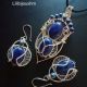 Set bijuterii Lapis-Lazuli
