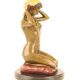 Nud art nouveau-statueta din bronz