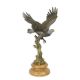 Vultur- statueta din bronz pe soclu din marmura