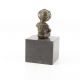 Fetita stand- statueta din bronz pe soclu marmura