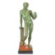 Nud modern- statueta mare din bronz verzui