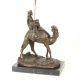 Arab cu dromader - statueta din bronz 