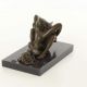 Doua femei - statueta erotica din bronz 