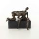 Cuplu facand dragoste - statueta erotica din bronz