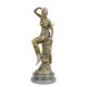 Zeita Diana - statueta mare din bronz pe soclu 