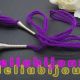 Colier handmade statement unicat - Mov cod786
