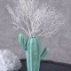 Vas cactus din ceramica verde 