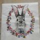 Bunny on Wreath