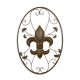 Decoratiune crin din fier forjat antik brown