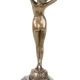 Dansatoare trezita - statueta din bronz