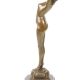 Dansatoare trezita - statueta din bronz