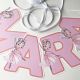 Ghirlanda botez Balerina Banner Balerina