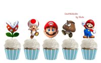 Accesorii petrecere aniversar biei Super Mario