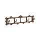Cuieras antik brown cu patru agatatori