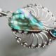 Abalone Shell  Blue Topaz India