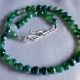 Green - Agate dantelate Pearls Luster 