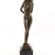 Femeie nud-statueta erotica din bronz
