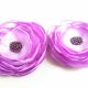 Set brose flori lila satinat 