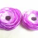 Set brose flori lila satinat 