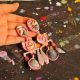 Cercei statement Pink and shells