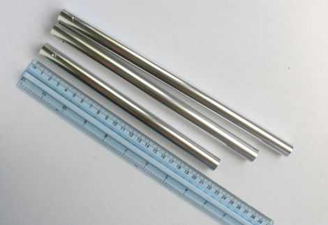 Tub metalic set 3buc mari
