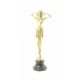 Dansatoarea Scarab - statueta Art Deco din bronz