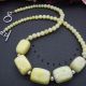 Colier handmade unicat - agate si peridot cod822