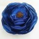 brosa floare  albastru regal satinat  11 cm