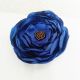 brosa floare  albastru regal satinat  11 cm