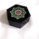 cutie lemn cu mandala 