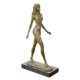 Nud- statueta mare din bronz