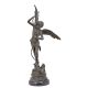 Cupidon cu arcul-statueta din bronz