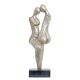 Cuplu imbratisat-statueta din bronz 
