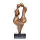 Cuplu imbratisat-statueta din bronz