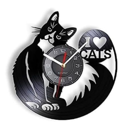 I LOVE CATS-ceas de perete