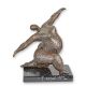 Dansatoare nud-statueta din bronz