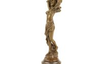 Dansatoare cu esarfa - statueta din bronz