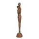 Cuplu imbratisat-statueta din fonta
