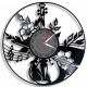 VIOARA CU FLORI-ceas de perete